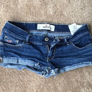 Hollister jean shorts sz 1